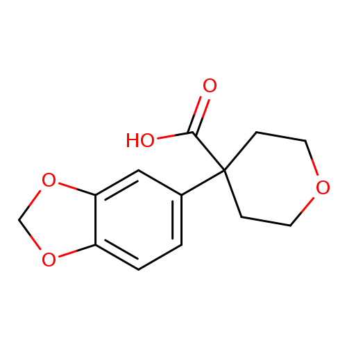 4-(2H-1,3-benzodioxol-5-yl)oxane-4-carboxylic acid