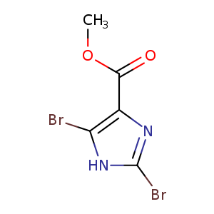 Methyl 2,5-dibromo-1H-imidazole-4-carboxylate