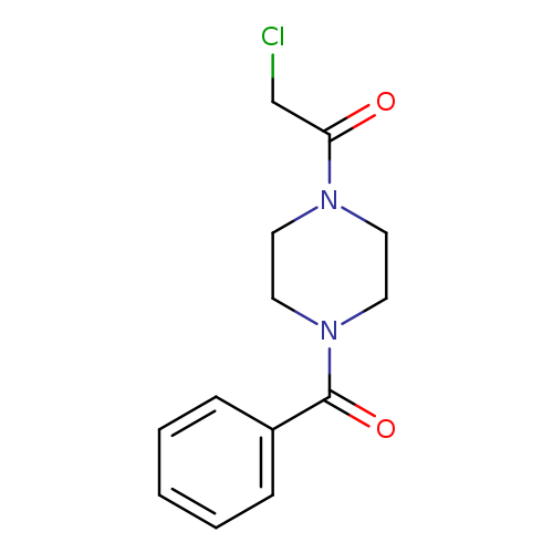 1-Benzoyl-4-(chloroacetyl)piperazine