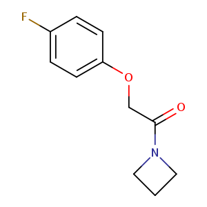1-(azetidin-1-yl)-2-(4-fluorophenoxy)ethan-1-one