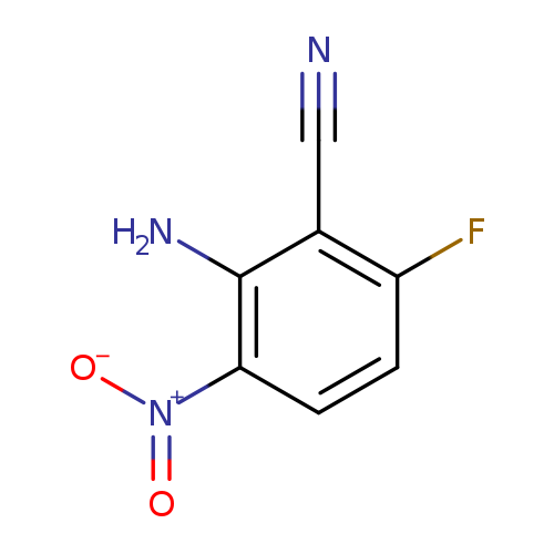 2-Amino-6-fluoro-3-nitrobenzonitrile