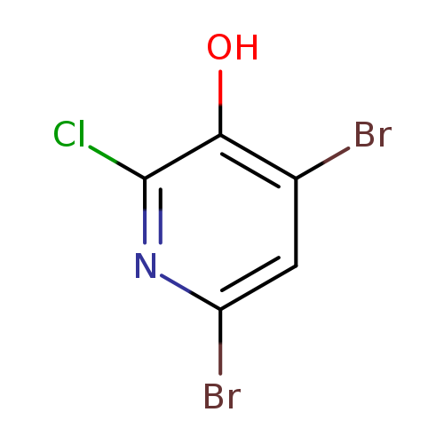 4,6-dibromo-2-chloropyridin-3-ol