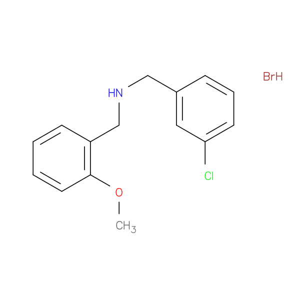(3-Chlorobenzyl)(2-methoxybenzyl)amine hydrobromide