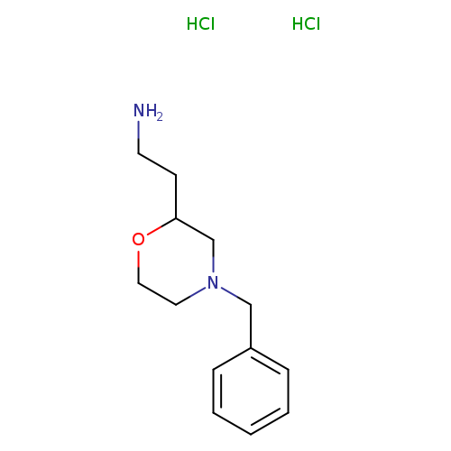 2-Morpholineethanamine, 4-(phenylmethyl)-, hydrochloride (1:2)
