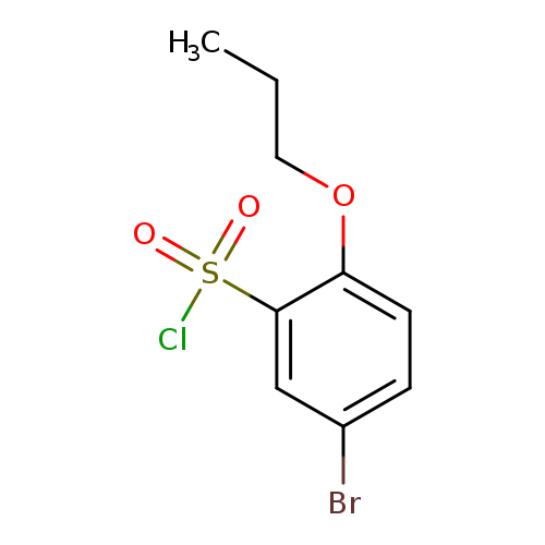 5-Bromo-2-propoxybenzene-1-sulfonyl chloride