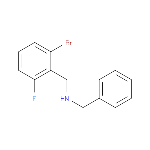 1-Bromo-3-fluoro-2-(benzylaminomethyl)benzene