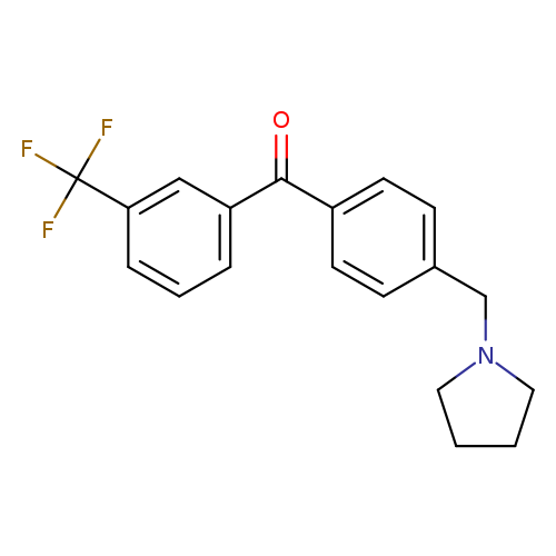 4'-Pyrrolidinomethyl-3-trifluoromethylbenzophenone