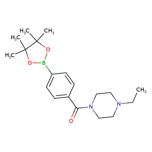 (4-Ethyl-piperazin-1-yl)-[4-(4,4,5,5-tetramethyl-[1,3,2]dioxaborolan-2-yl)-phenyl]-methanone