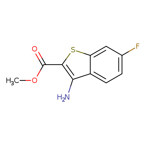 Benzo[b]thiophene-2-carboxylicacid, 3-amino-6-fluoro-, methyl ester