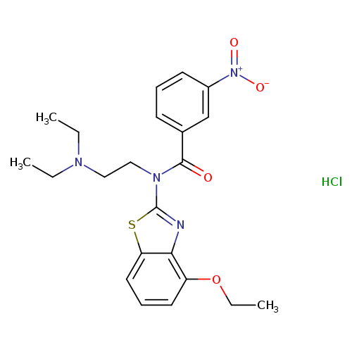 N-[2-(diethylamino)ethyl]-N-(4-ethoxy-1,3-benzothiazol-2-yl)-3-nitrobenzamide hydrochloride