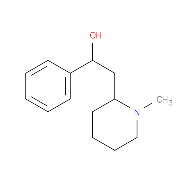 2-(1-methyl-2-piperidyl)-1-phenyl-ethanol