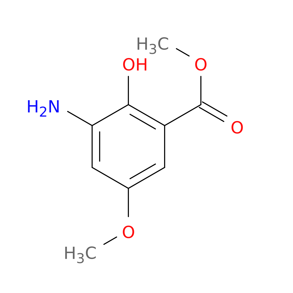 Methyl 3-amino-2-hydroxy-5-methoxybenzenecarboxylate