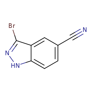 3-Bromo-1H-indazole-5-carbonitrile