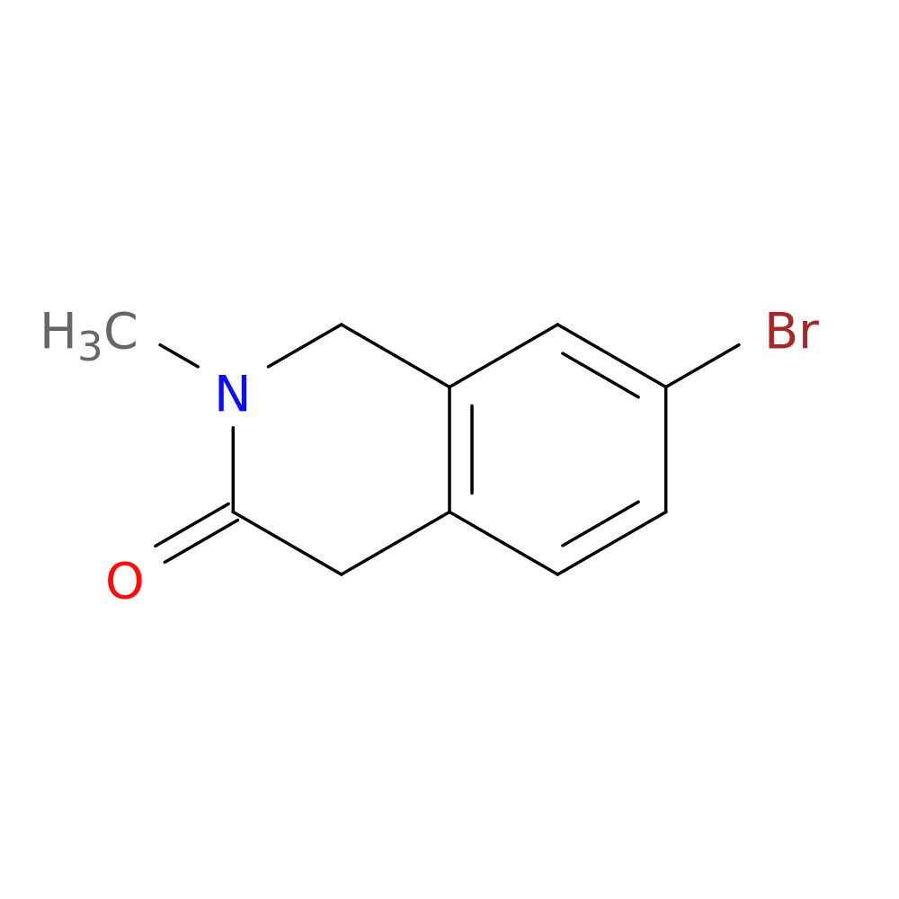7-BROMO-2-METHYL-1,2-DIHYDROISOQUINOLIN-3(4H)-ONE