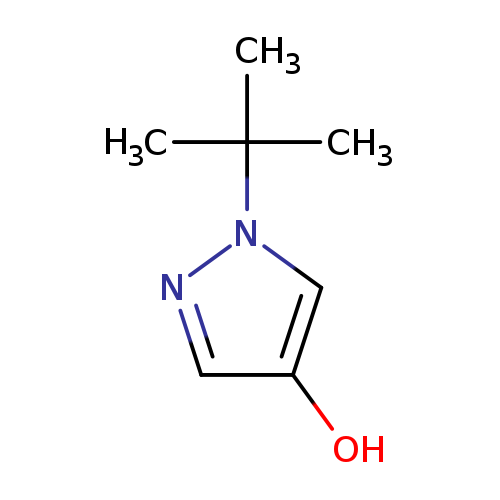 1H-Pyrazol-4-ol, 1-(1,1-dimethylethyl)-