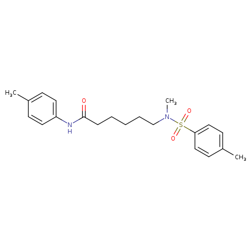 6-(N-methyl4-methylbenzenesulfonamido)-N-(4-methylphenyl)hexanamide