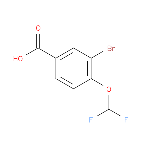 3-bromo-4-(difluoromethoxy)benzoic acid