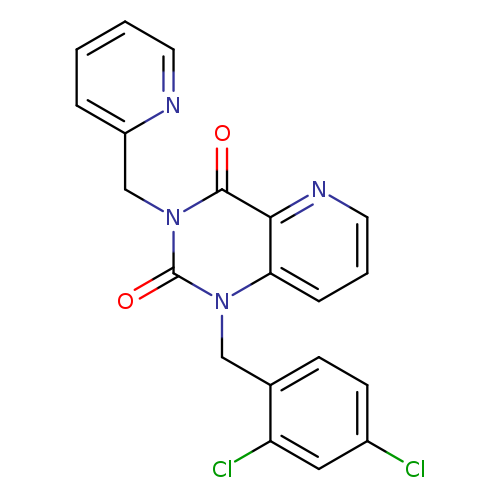 1-[(2,4-dichlorophenyl)methyl]-3-[(pyridin-2-yl)methyl]-1H,2H,3H,4H-pyrido[3,2-d]pyrimidine-2,4-dione