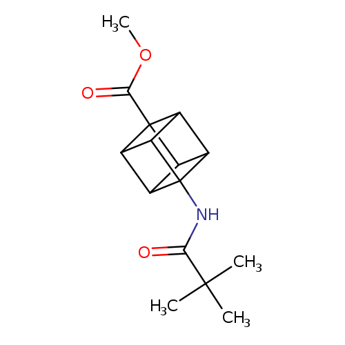 METHYL 4-(TERT-BUTYLCARBONYLAMINO)CUBANECARBOXYLATE