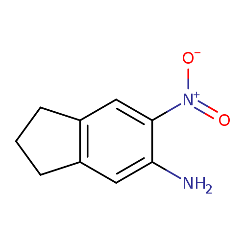 6-Nitro-2,3-dihydro-1H-inden-5-ylamine