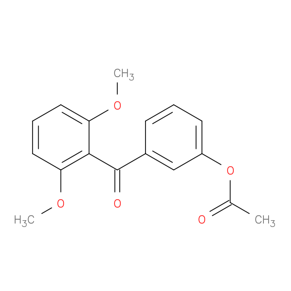 3-Acetoxy-2',6'-dimethoxybenzophenone