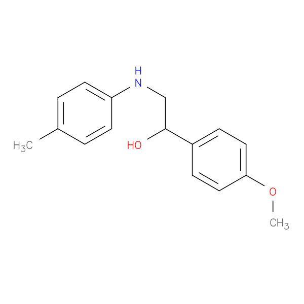 1-(4-Methoxy-phenyl)-2-p-tolylamino-ethanol