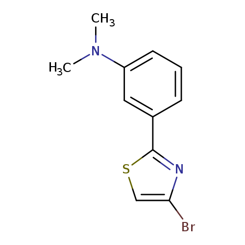 3-(4-bromothiazol-2-yl)-N,N-dimethylaniline