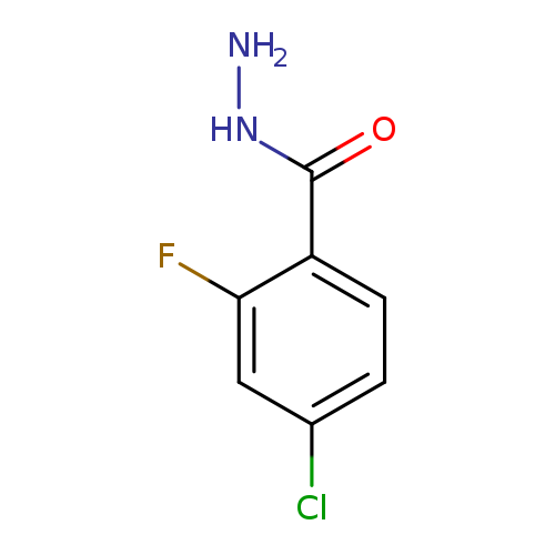 4-Chloro-2-fluorobenzohydrazide