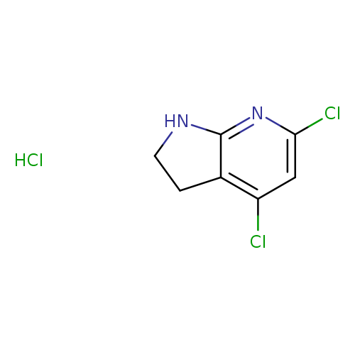 4,6-dichloro-1H,2H,3H-pyrrolo[2,3-b]pyridine hydrochloride