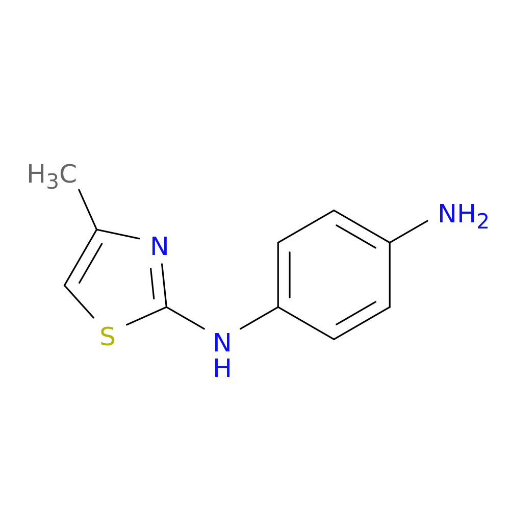 N1-(4-methyl-1,3-thiazol-2-yl)benzene-1,4-diamine