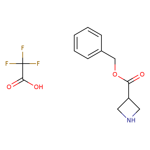 benzyl azetidine-3-carboxylate; trifluoroacetic acid