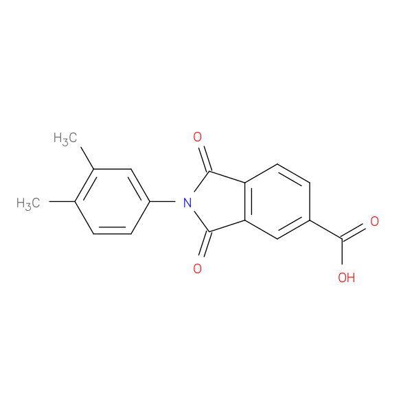 2-(3,4-Dimethylphenyl)-1,3-dioxoisoindoline-5-carboxylic acid