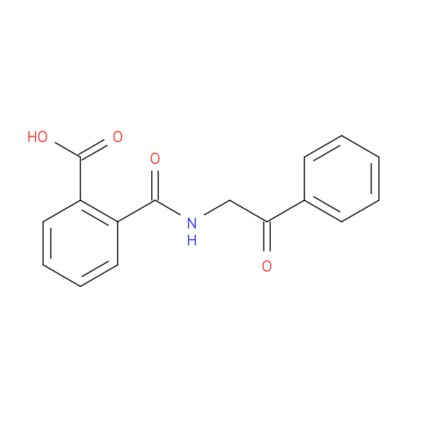 2-([(2-Oxo-2-phenylethyl)amino]carbonyl)benzoic acid