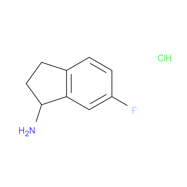 6-Fluoro-2,3-dihydro-1H-inden-1-amine hydrochloride