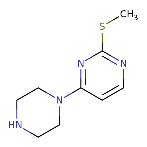 2-(methylsulfanyl)-4-(piperazin-1-yl)pyrimidine