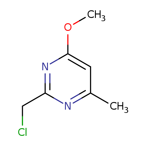 Pyrimidine, 2-(chloromethyl)-4-methoxy-6-methyl-