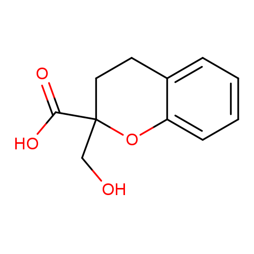 2-(hydroxymethyl)-3,4-dihydro-2H-1-benzopyran-2-carboxylic acid