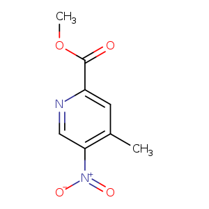 2-Pyridinecarboxylic acid, 4-methyl-5-nitro-, methyl ester