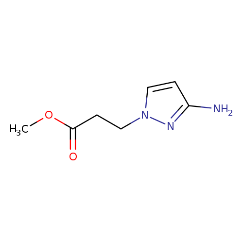 methyl 3-(3-amino-1H-pyrazol-1-yl)propanoate