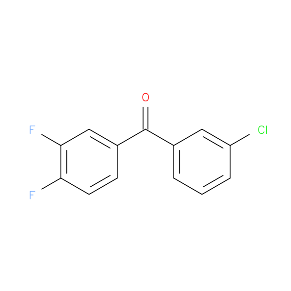 3-Chloro-3',4'-difluorobenzophenone