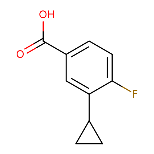3-Cyclopropyl-4-fluorobenzoic acid