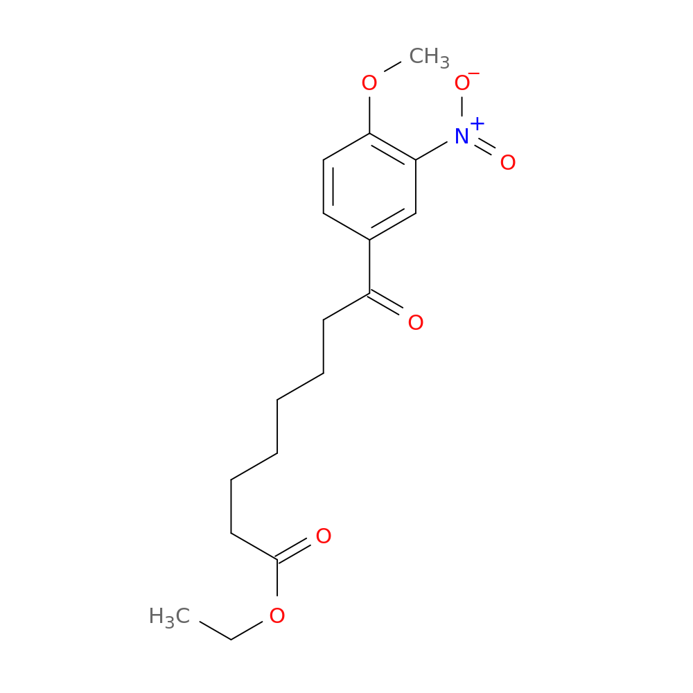 Ethyl 8-(4-methoxy-3-nitrophenyl)-8-oxooctanoate