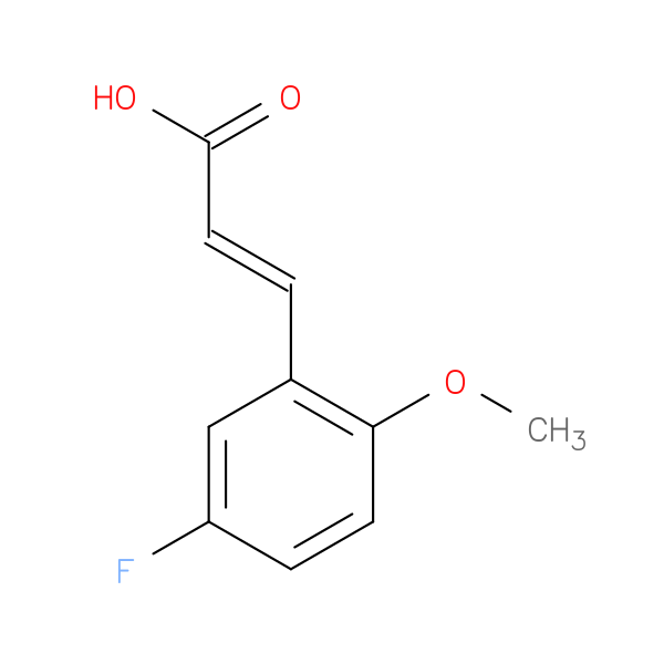5-Fluoro-2-Methoxycinnamic Acid