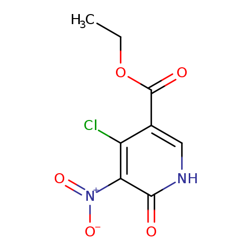 Ethyl 4-chloro-5-nitro-6-oxo-1,6-dihydropyridine-3-carboxylate