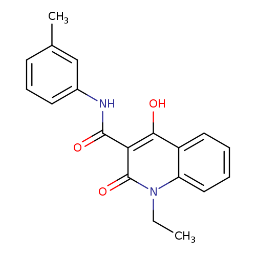 1-ethyl-4-hydroxy-N-(3-methylphenyl)-2-oxo-1,2-dihydroquinoline-3-carboxamide
