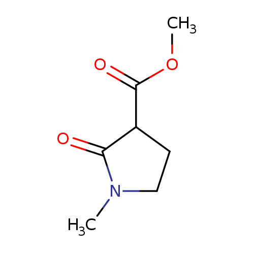 3-Pyrrolidinecarboxylic acid, 1-methyl-2-oxo-, methyl ester