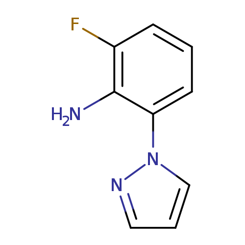 2-fluoro-6-(1H-pyrazol-1-yl)aniline