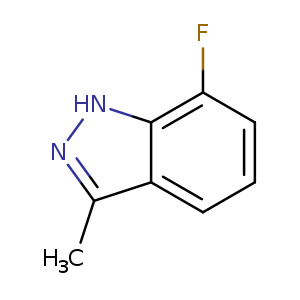 1H-Indazole, 7-fluoro-3-methyl-
