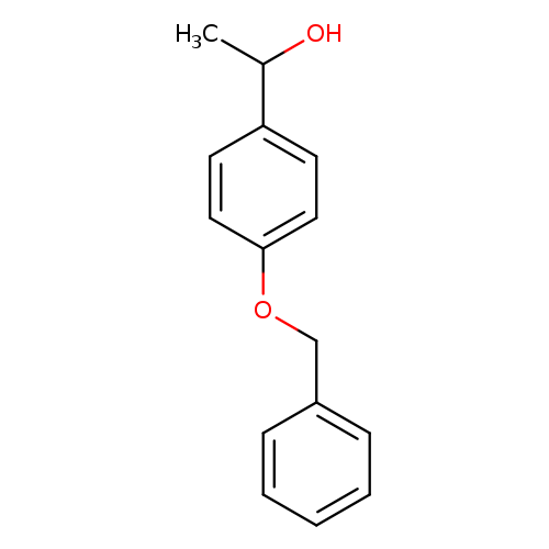 1-[4-(benzyloxy)phenyl]ethan-1-ol