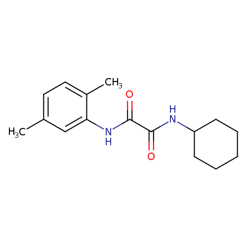 N'-cyclohexyl-N-(2,5-dimethylphenyl)ethanediamide